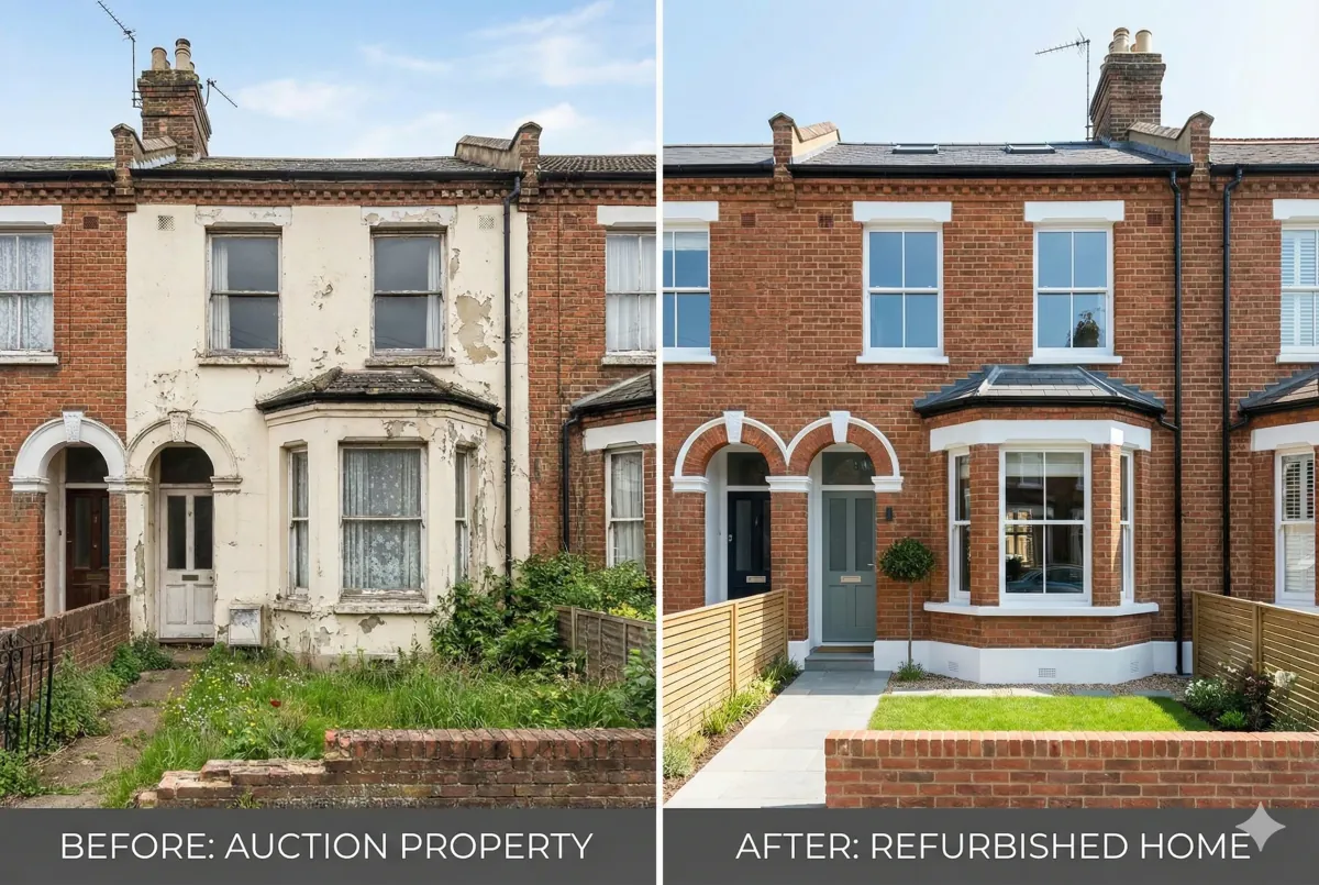 £650K Auction Purchase & Refurbishment - Bridging Loan commercial property project case study