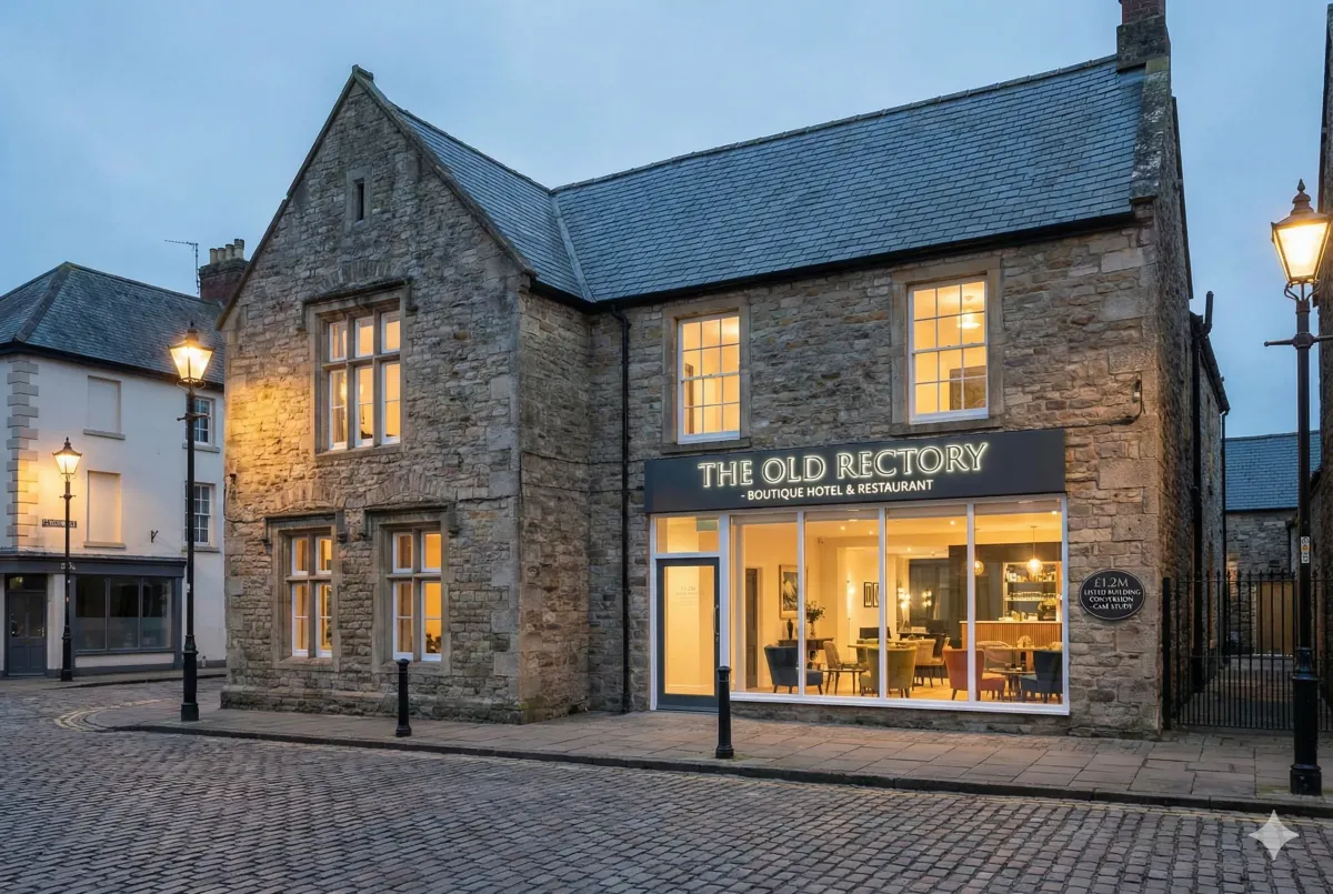 £1.2M Listed Building Conversion - Complex Commercial Finance commercial property project case study